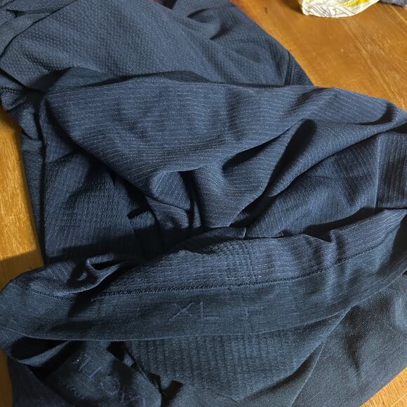 Lululemon Mens Athleisure Active Metal Vent Tech Polo‎ Shirt Night Sea Blue XL - Picture 5 of 6